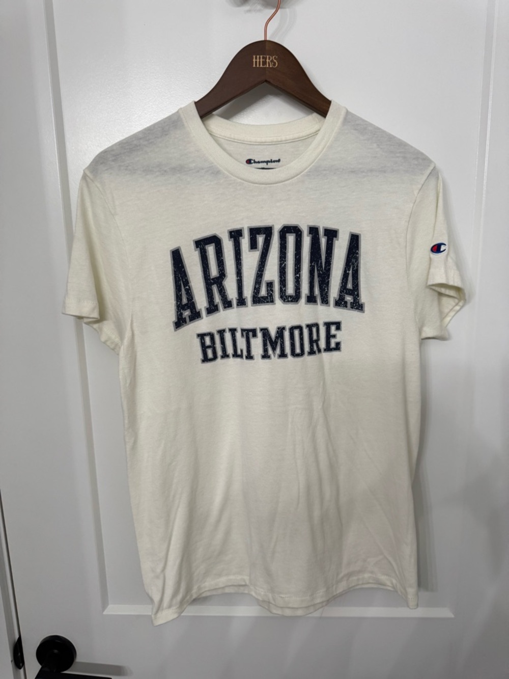Champion Cream Short Sleeve 'Arizona Biltmore' Graphic Tee